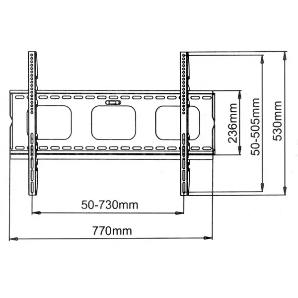 Wall Holder VALUE LCD/Plasma TV Low Profile Photo 3