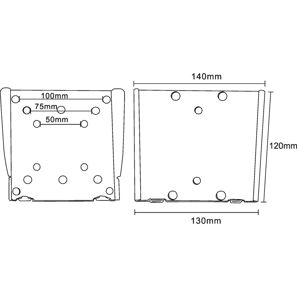 Wall Bracket InLine TFT 33-69cm 13-27" Photo 2