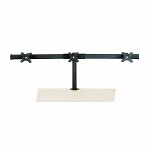 VALUE Triple LCD Arm Desk Clamp black — 3-screen monitor mount, adjustable