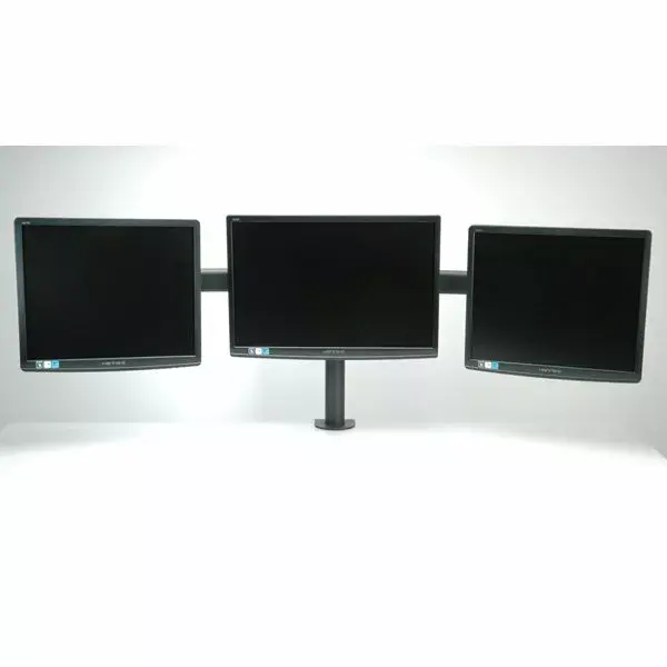 VALUE Trīskāršs LCD balsts ar skavu — 3 monitoriem Photo 5
