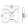 TV sienas stiprinājums Equip 23"-42" Slim 650401 Photo 4