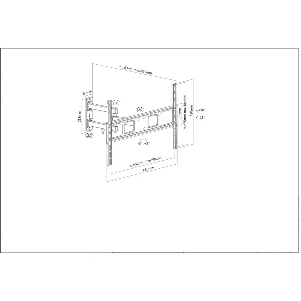Manhattan 461337 monitor mount / stand 461337 Photo 5