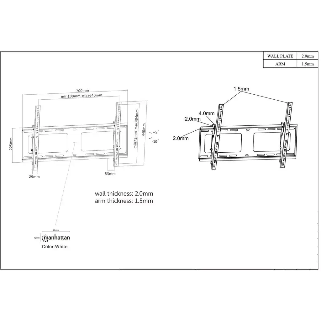 TV Mount Manhattan 461481 Photo 5