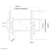 TV sienas stiprinājums Neomounts PLASMA-W200BLACK Photo 3