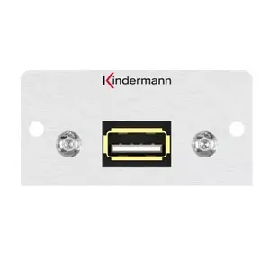 Socket outlet USB Kindermann 7444000822