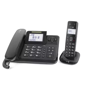 Doro Comfort 4005 Analogais/DECT telefons Zvanītāja ID Melns