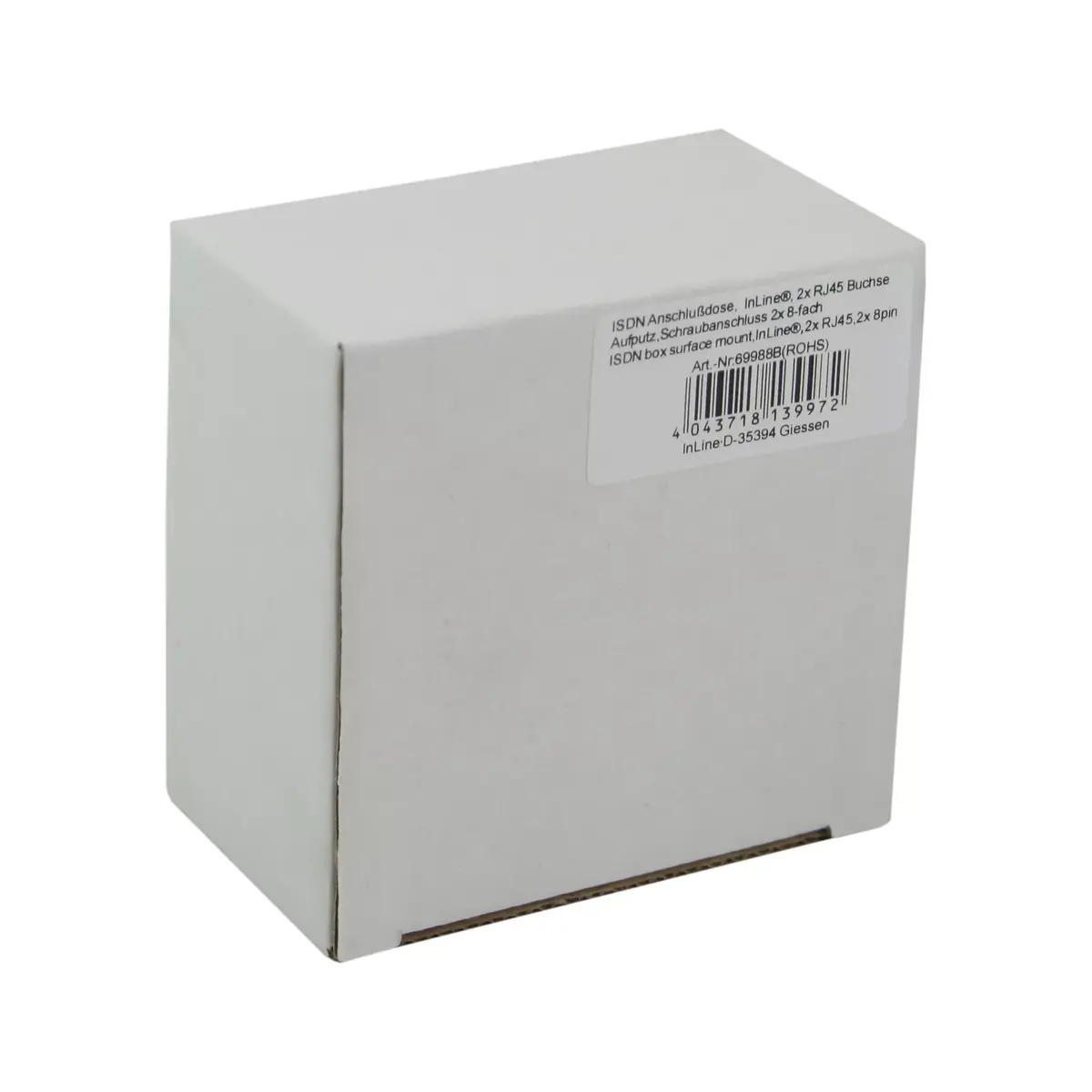 InLine ISDN Wall Plate 69988B Photo 2