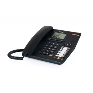 Alcatel Temporis 880 Analogais/DECT telefons Zvanītāja ID Melns