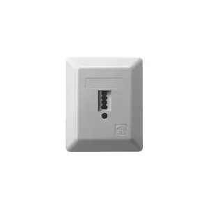 ZE Kommunikationstechnik TAE 6 F+N AP outlet box White