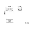 Переходник BTR NETCOM 1401U00812KI Photo 2