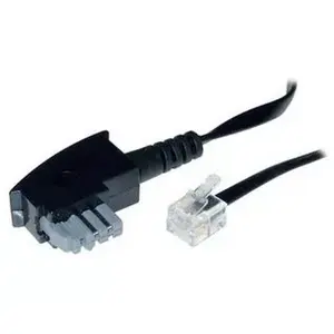 S/CONN 6m TAE-N – RJ 11 Черный Прозрачный ShiverPeaks