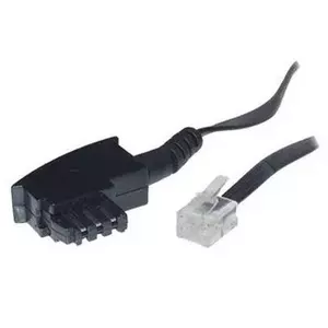 S/CONN 6m TAE-F – RJ 11 Черный Прозрачный ShiverPeaks