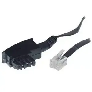 S/CONN 10m TAE-F - RJ11 Черный Прозрачный ShiverPeaks