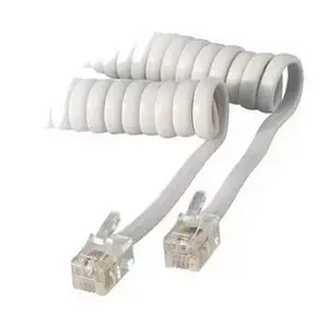 S/CONN 2m RJ10 Прозрачный Белый S/CONN 2m RJ10
