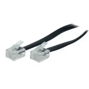 S/CONN 3м RJ11 Черный ShiverPeaks