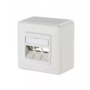 Socket outlet RJ-45 METZ CONNECT 130B20D30002KE Beige