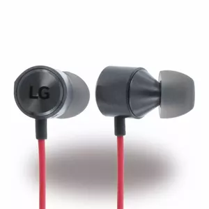 LG - HSS-F630 / LE630 QuadBeat 3 - In-Ear Stereo Headset - 3.5mm Anschluss - Rot/ Schwarz (EAB63728201)