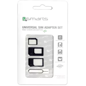 4smarts 461369 SIM/atmiņas kartes adapters SIM kartes adapters