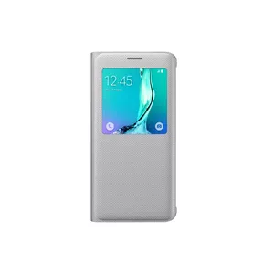 Фолио Чехол Samsung Galaxy S6 edge+ Серебристый