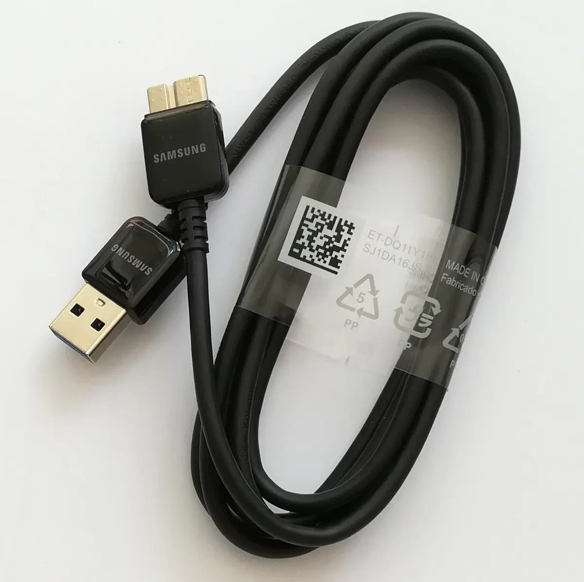 USB A uz Micro‑USB B kabelis