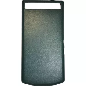 Battery Door Cover BLACKBERRY for Porsche Design P'9982 — Leather, June Bug Green