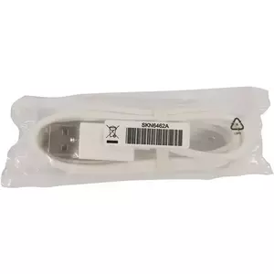 Data cable MOTOROLA SKN6462A Micro-USB white — charging and data transfer cable