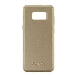 Smartphone hard case GUESS for Samsung S8 Plus G955, protective hard-shell, gold finish