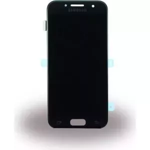 Display assembly for Samsung Galaxy A3 2017 OEM GH97-19732A — black replacement screen