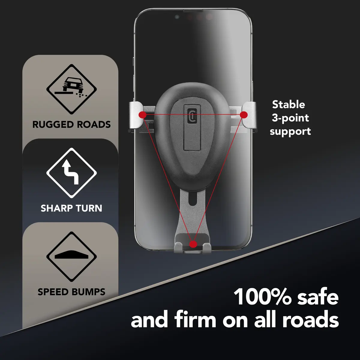 Автомобильный держатель Cellularline Slide Universal Photo 9