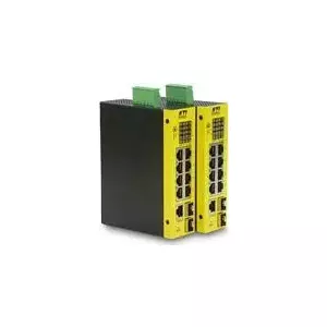 Gigabit Switch kti networks KGS-1060 — 10-port industrial switch, 8×RJ45 Gigabit, 2×SFP