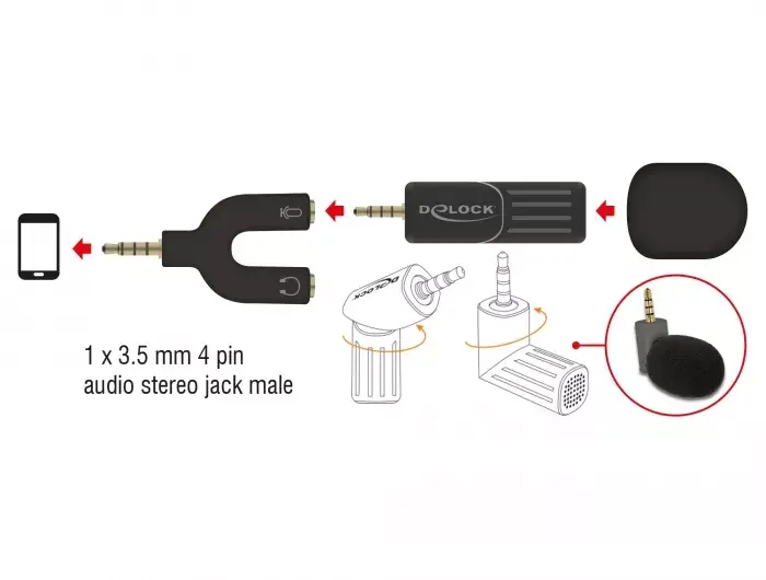 DeLOCK 65894 Smartphone Microphone Photo 6