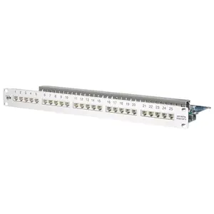 Patch Panel BTR NETCOM 130887-E RJ-45 Aluminium White Rack Mounting