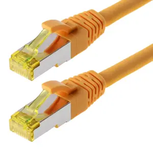 Networking Cable Helos 118109 Orange 30m Cat6a S/FTP
