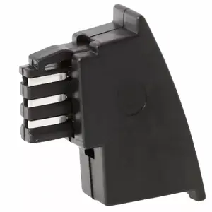 Connector TAE F/6P4C Helos TAE F/6P4C Black