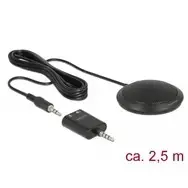 Table microphone DeLOCK 65873 Black