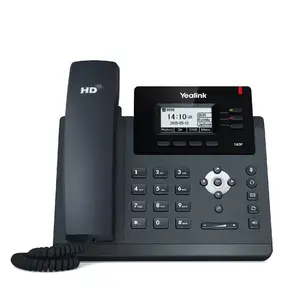IP-телефон Yealink T40P — проводная трубка, 2.3" LCD 132×64, 1000 контактов, кодеки G.711/G.722/G.726/G.729, адаптер 100–240 В