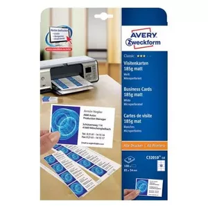 Визитка Avery C32010-10