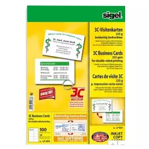 Sigel LP850 vizītkarte 100 pcs