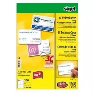 Sigel LP798 vizītkarte 100 pcs