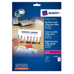 Business Card Laser Paper Avery C32026-10