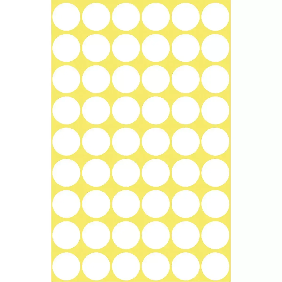 AVERY 3145 White Colour Coding Dots Photo 3