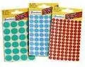 AVERY 3145 White Colour Coding Dots Paper Circle 1.2 cm 270 Labels