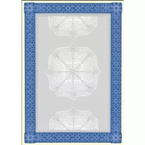 Art Paper Sheets Sigel DP490 20 Sheets Blue