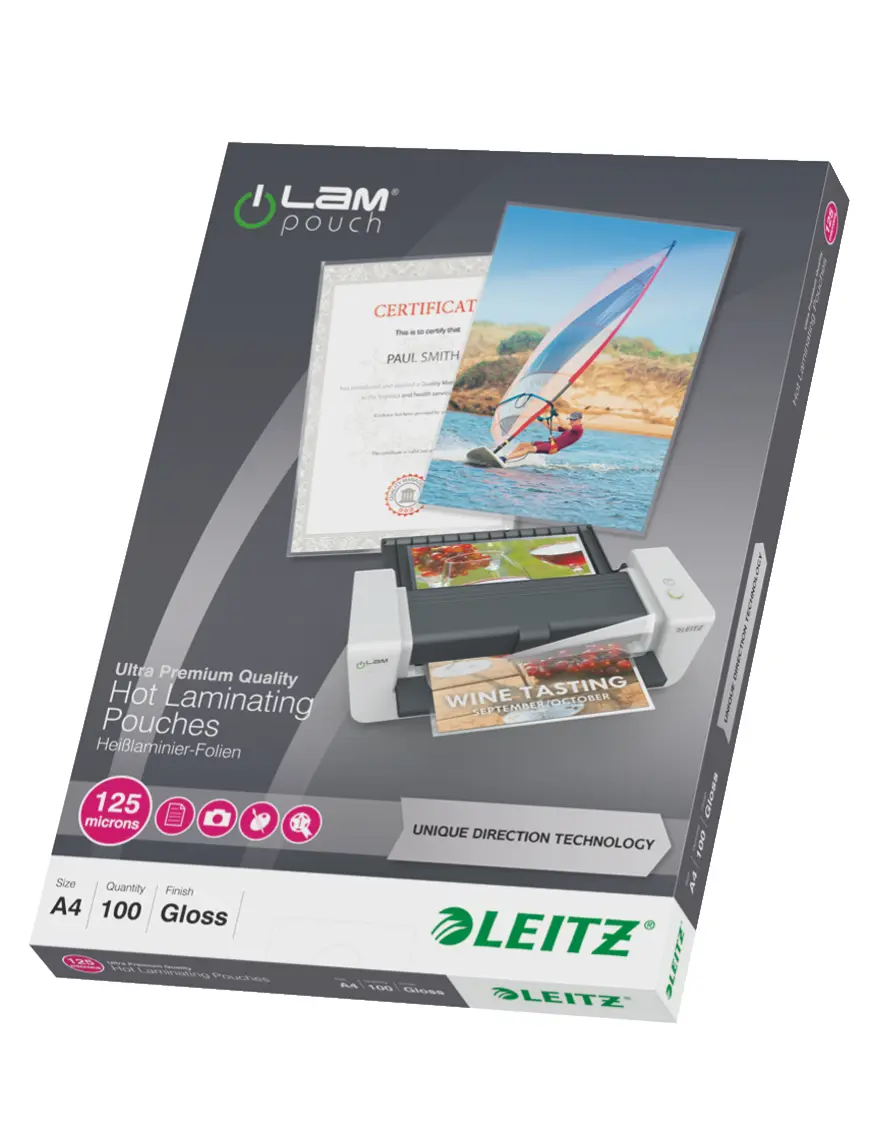 Leitz iLAM Ultra-premium Glancēti A4 laminēšanas