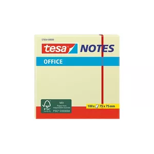 TESA 57654 note paper Square Yellow Self-adhesive