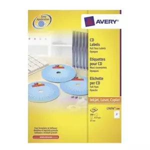Pašlīmējoša printera etiķete Avery L7676-100