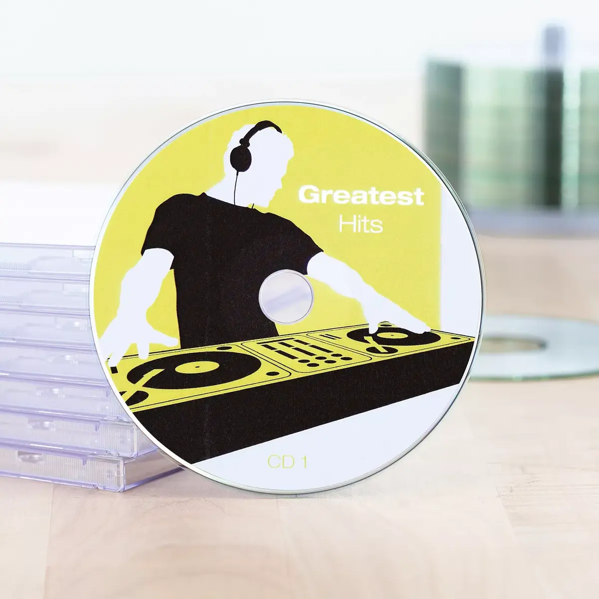 Pašlīmējošās printera etiķetes HERMA CD labels Maxi A4 Ø 116 mm Photo 2