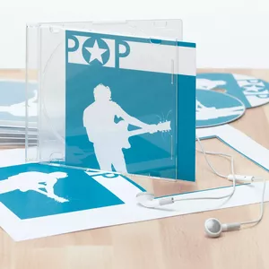CD inlay karte HERMA 121x242 mm