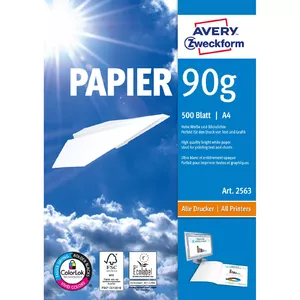 Printing Paper A4 Avery 90 g/m² 500 Sheets