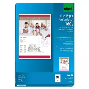 Printing paper A4 Sigel IP286 Matte 100 sheets White